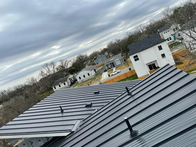 Standing seam metal roof panels with vents for Skylight Repair in West York
